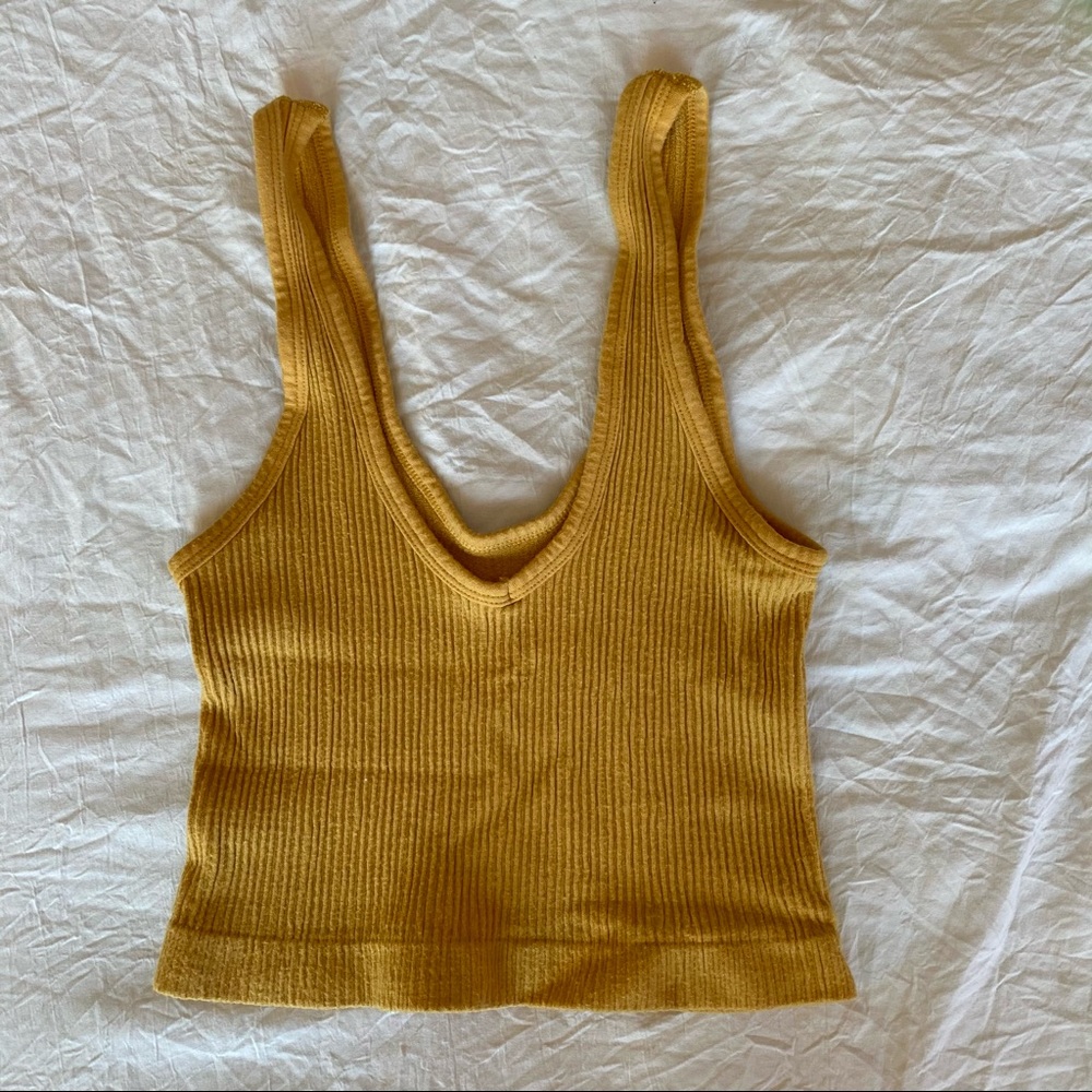 urban outfitters ribbed tank top